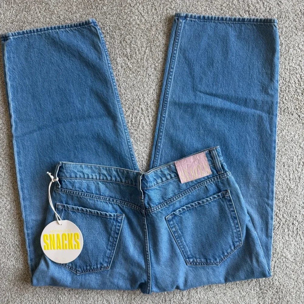 Snacks Mother Denim The Pleated Fun Dip Ankle Jeans 31 Delicious Memories NWT ! - Picture 4 of 11